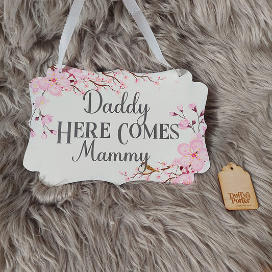 "Cherry Blossom" Personalised Wedding Sign