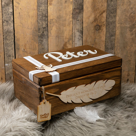Keepsake Box Lyndsey Memory (Varnish Stain Only)
