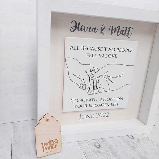 Engagement  -Because two people fell in love Frame