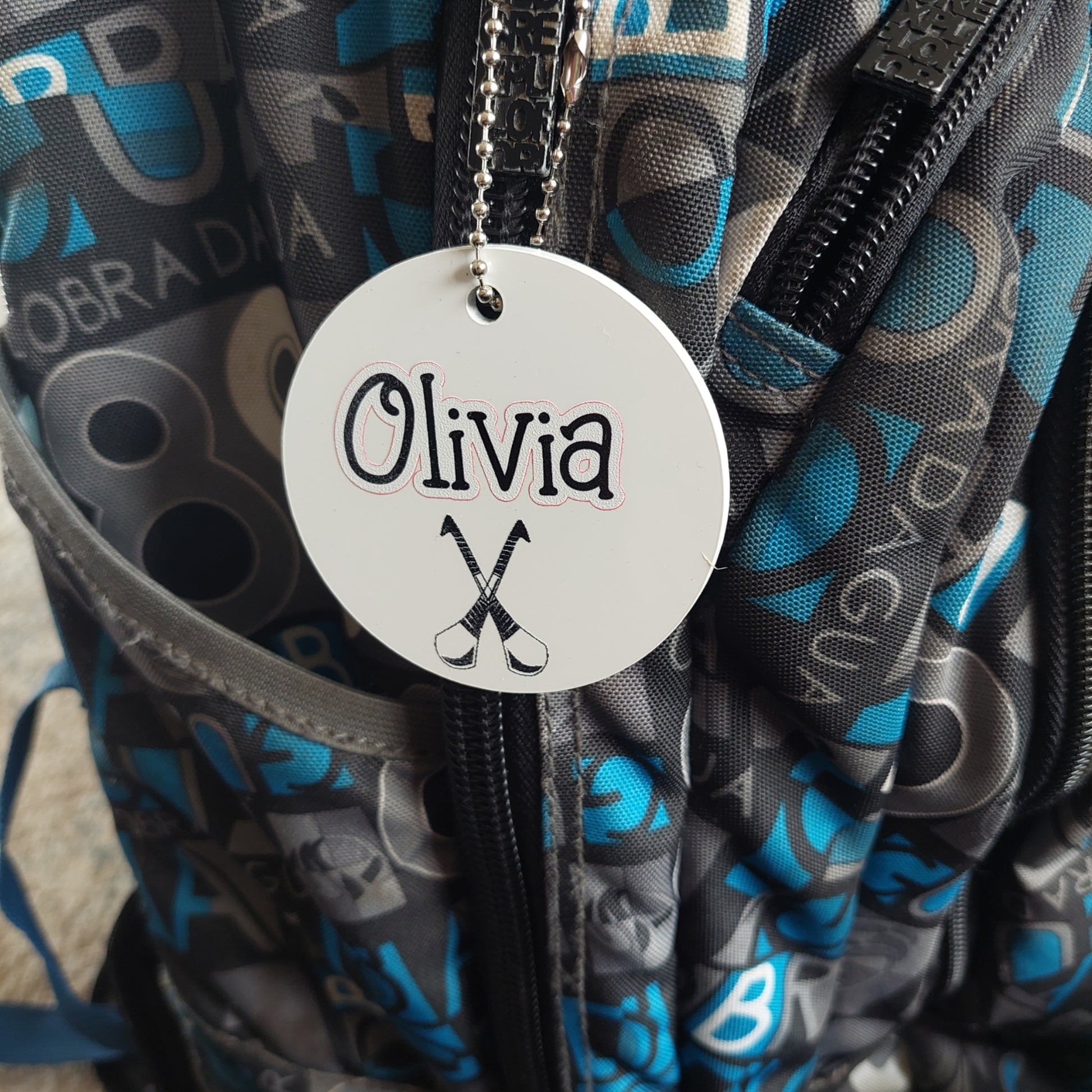 Personalised Bag Tag Sports