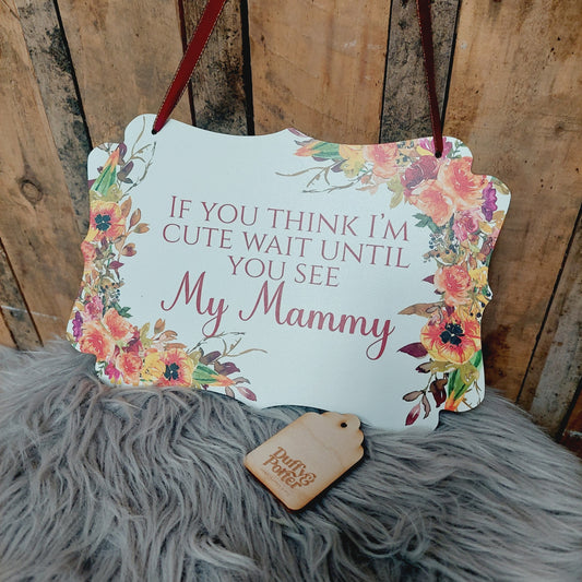 "Autumnal" Personalised Wedding Sign
