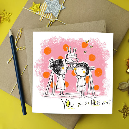 Who Gets the first slice, Pink