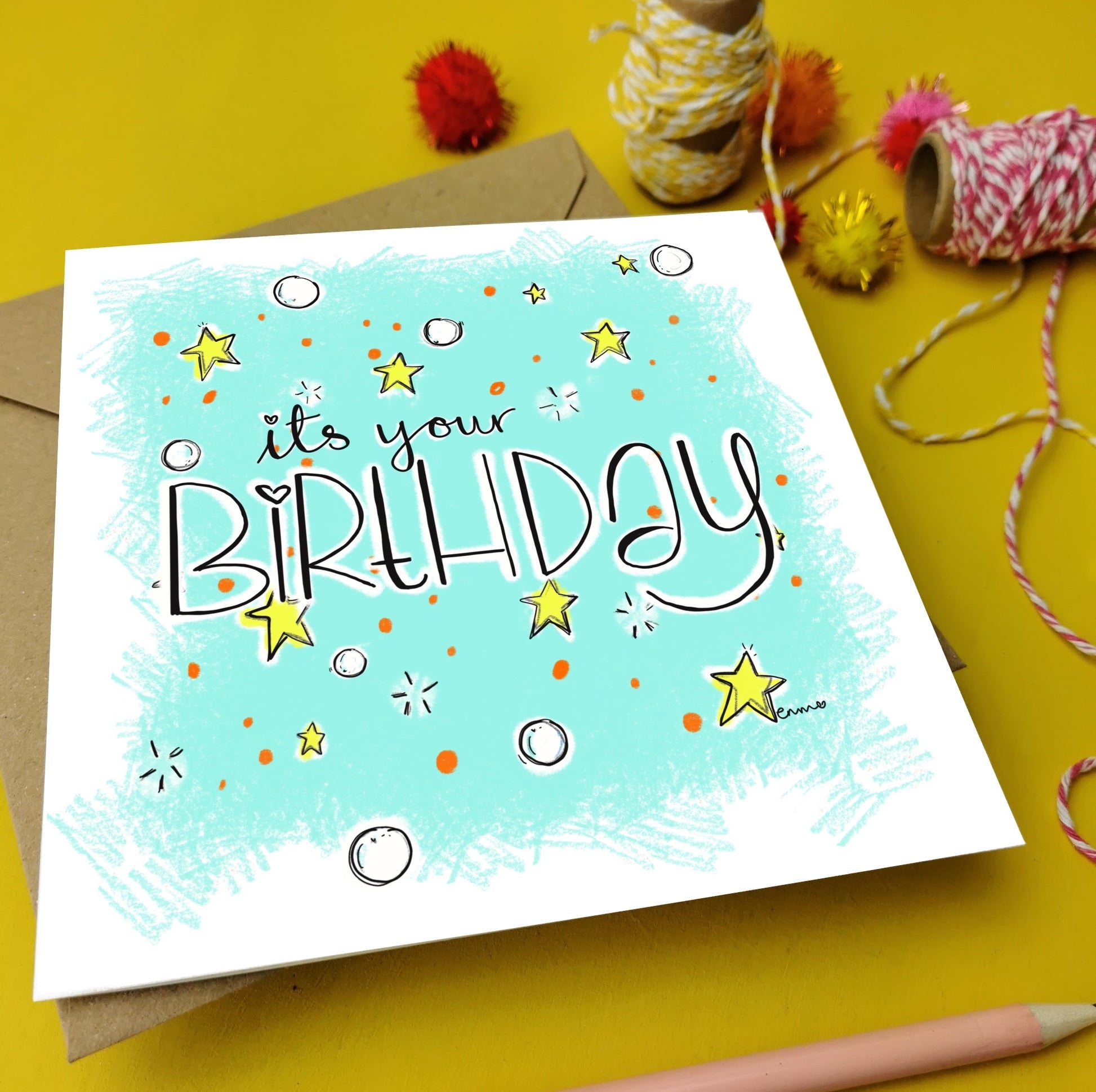 It's your Birthday. Blue