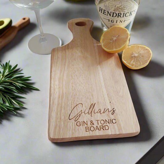 Personalised Drink Prep Board