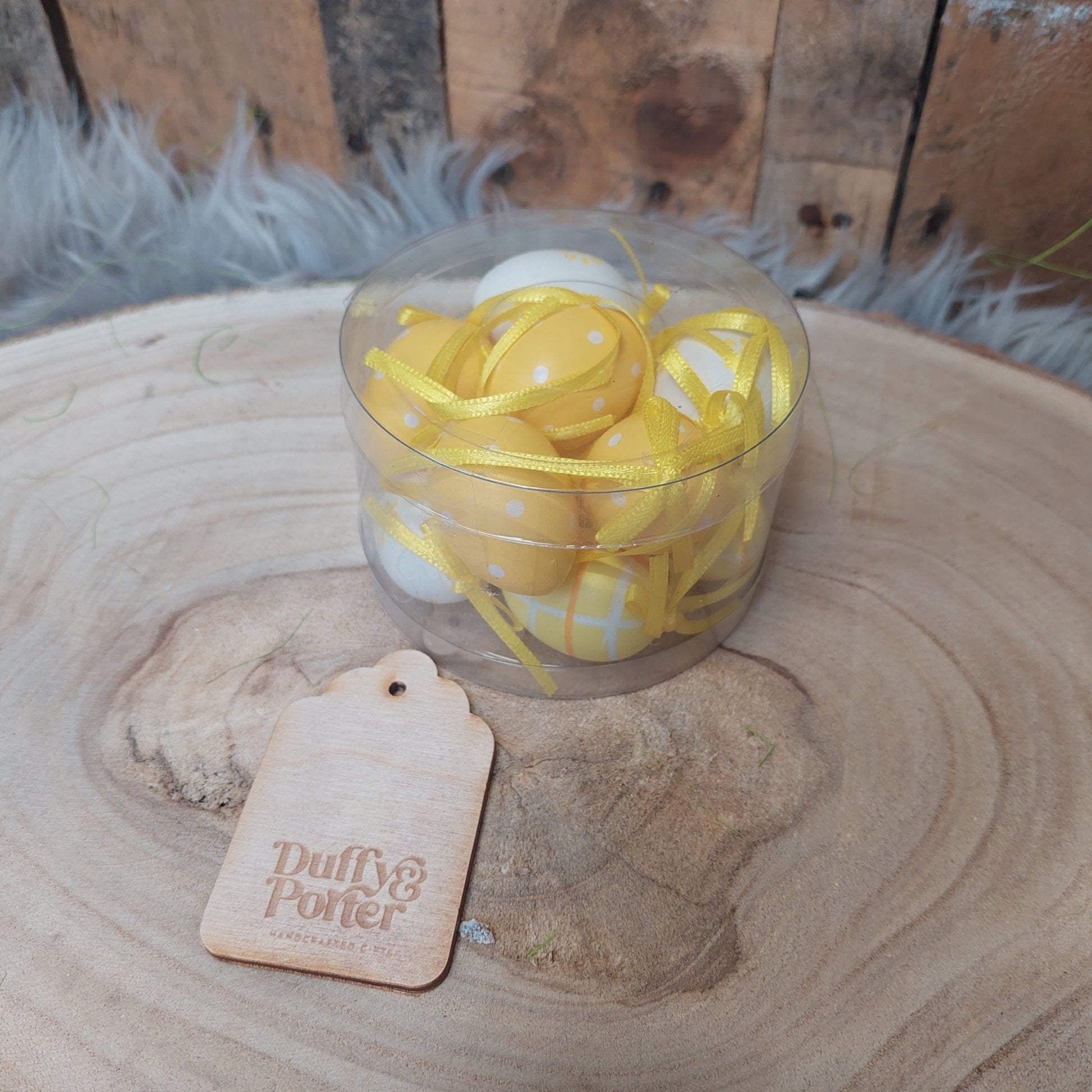 Decorative Eggs - Yellow