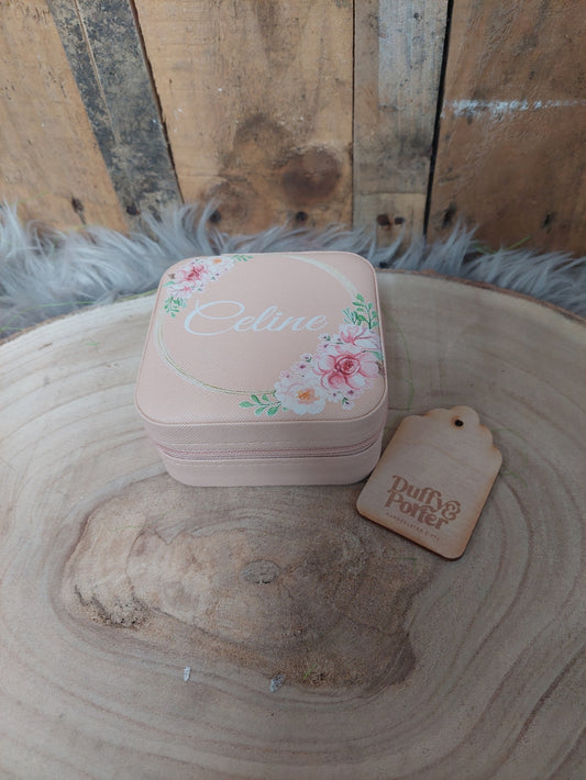 Jewellery Box travel size (Blush Pink)