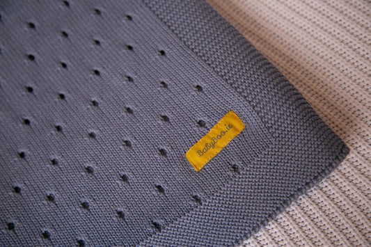 ***NEW*** Organic cotton blue cellular BlankieBoo
