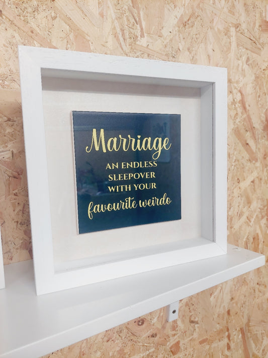 Marriage - your favourite weirdo