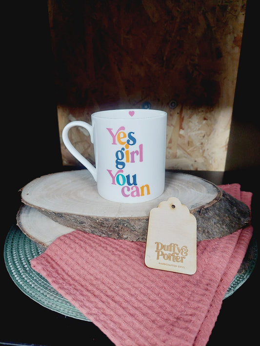 Mug - Yes girl you can