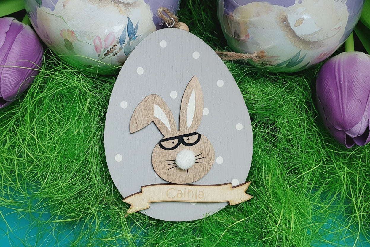Personalised Easter Smart Bunny pink