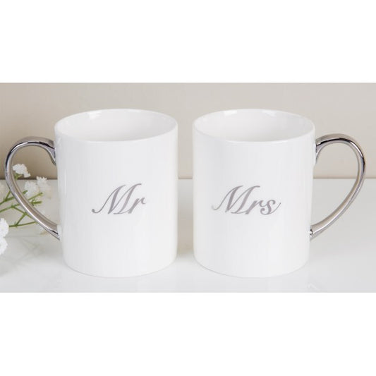 Mr + Mrs Mug Set