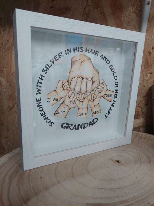 Personalised Frame Grandfather's Fist Pump Frame