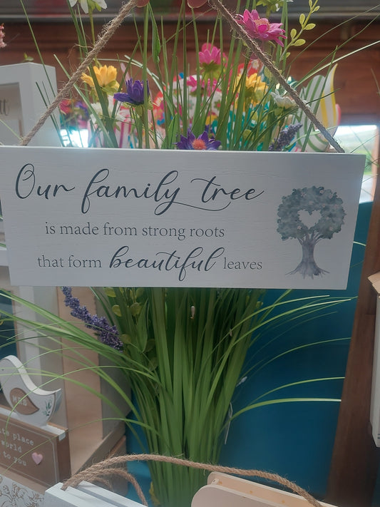 Family Plaque - roots
