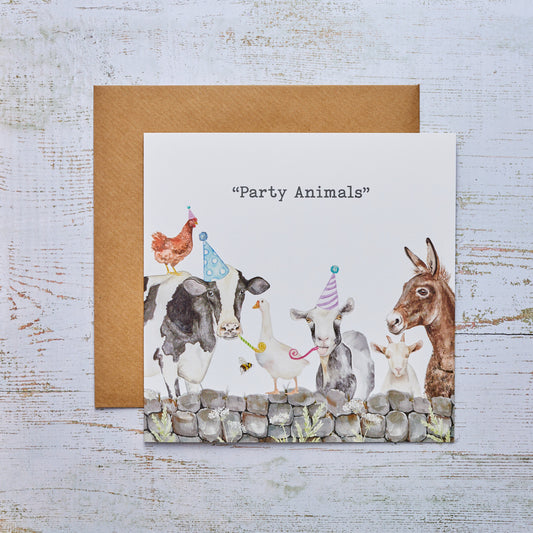 Party Animals Card