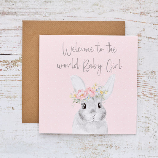 BABY GIRL CARD