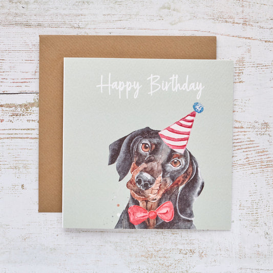 DOG BIRTHDAY CARD