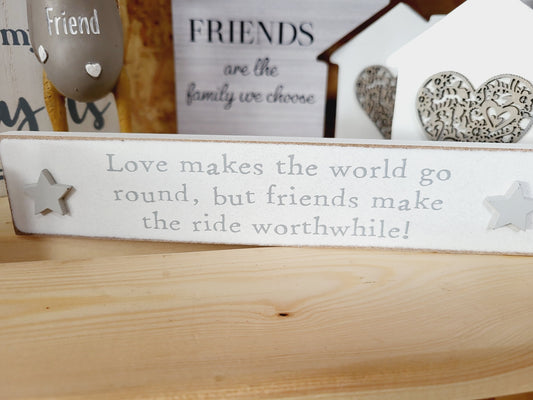 Mini block, friends make the ride worthwhile