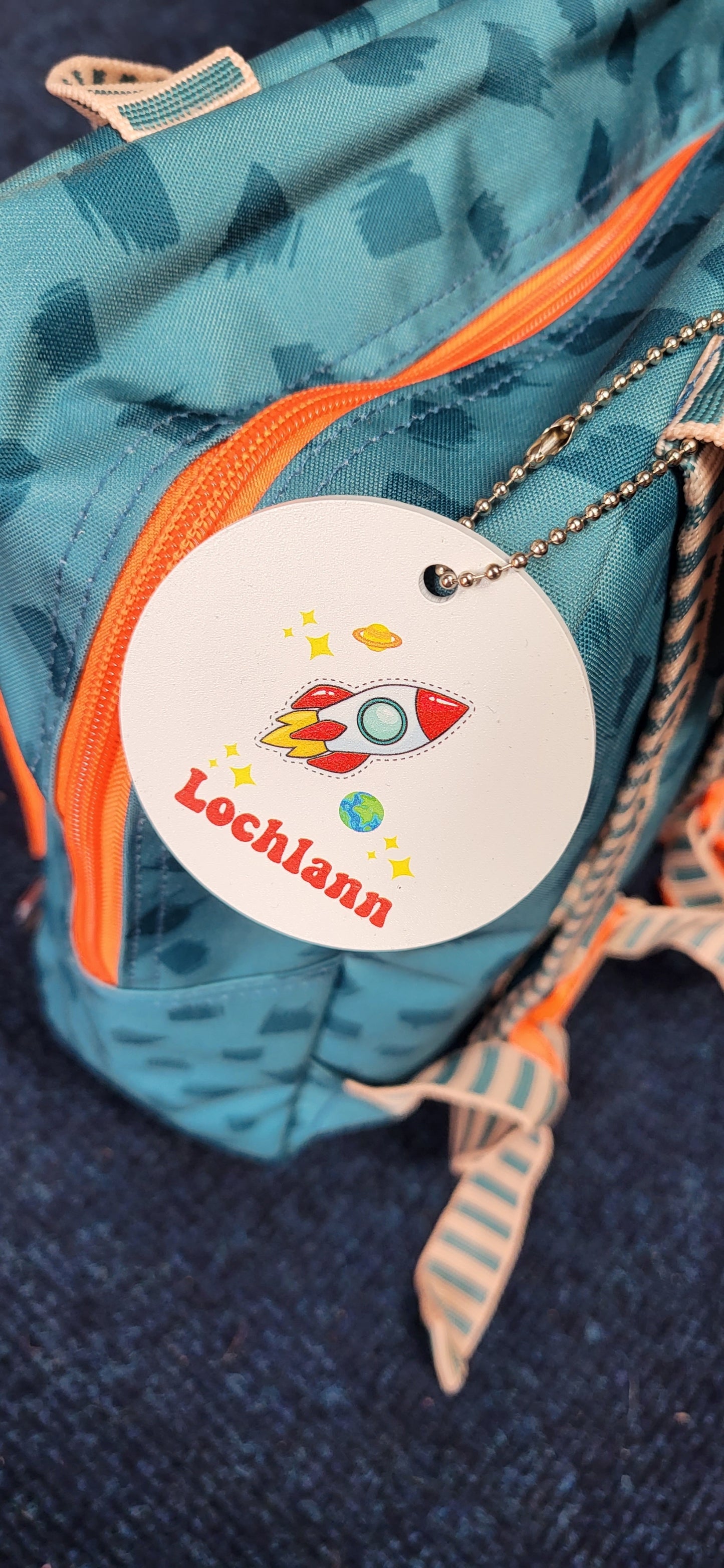 Personalised Bag Tag Space