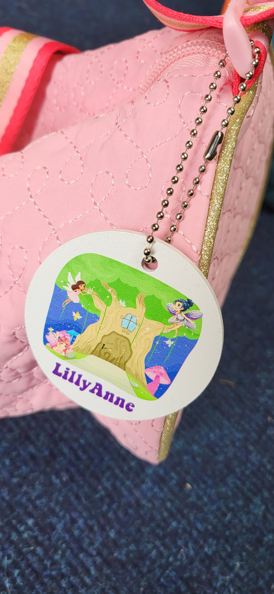 Personalised  Bag Tag Fairy
