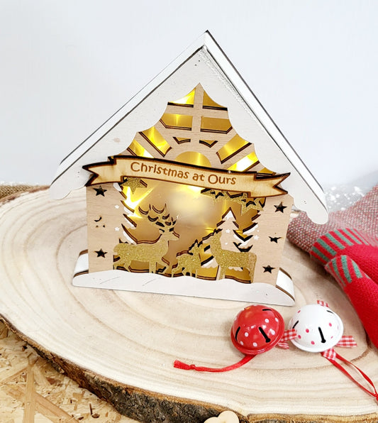 Reindeer House light up Christmas