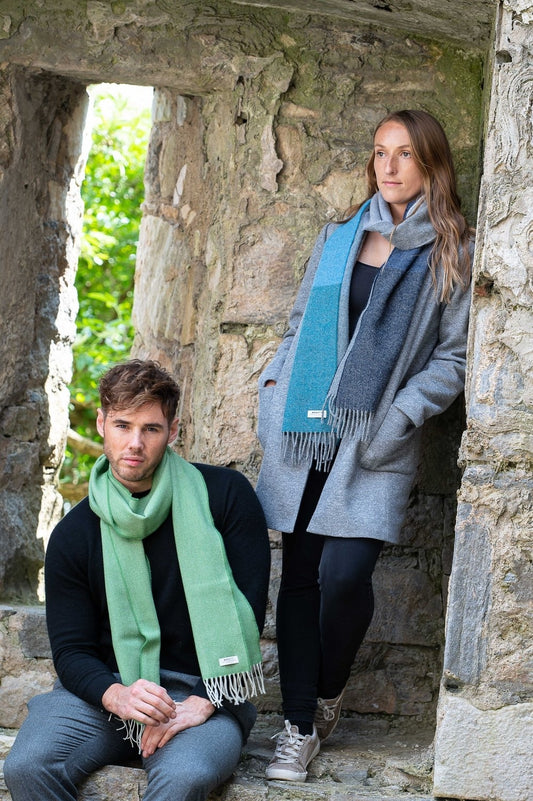 McNutt L/Wool Marine Stripe Scarf