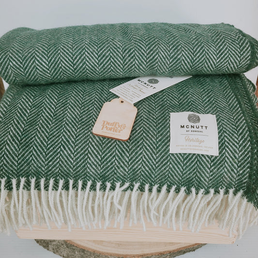 McNutt Heritage Spruce HB Throw