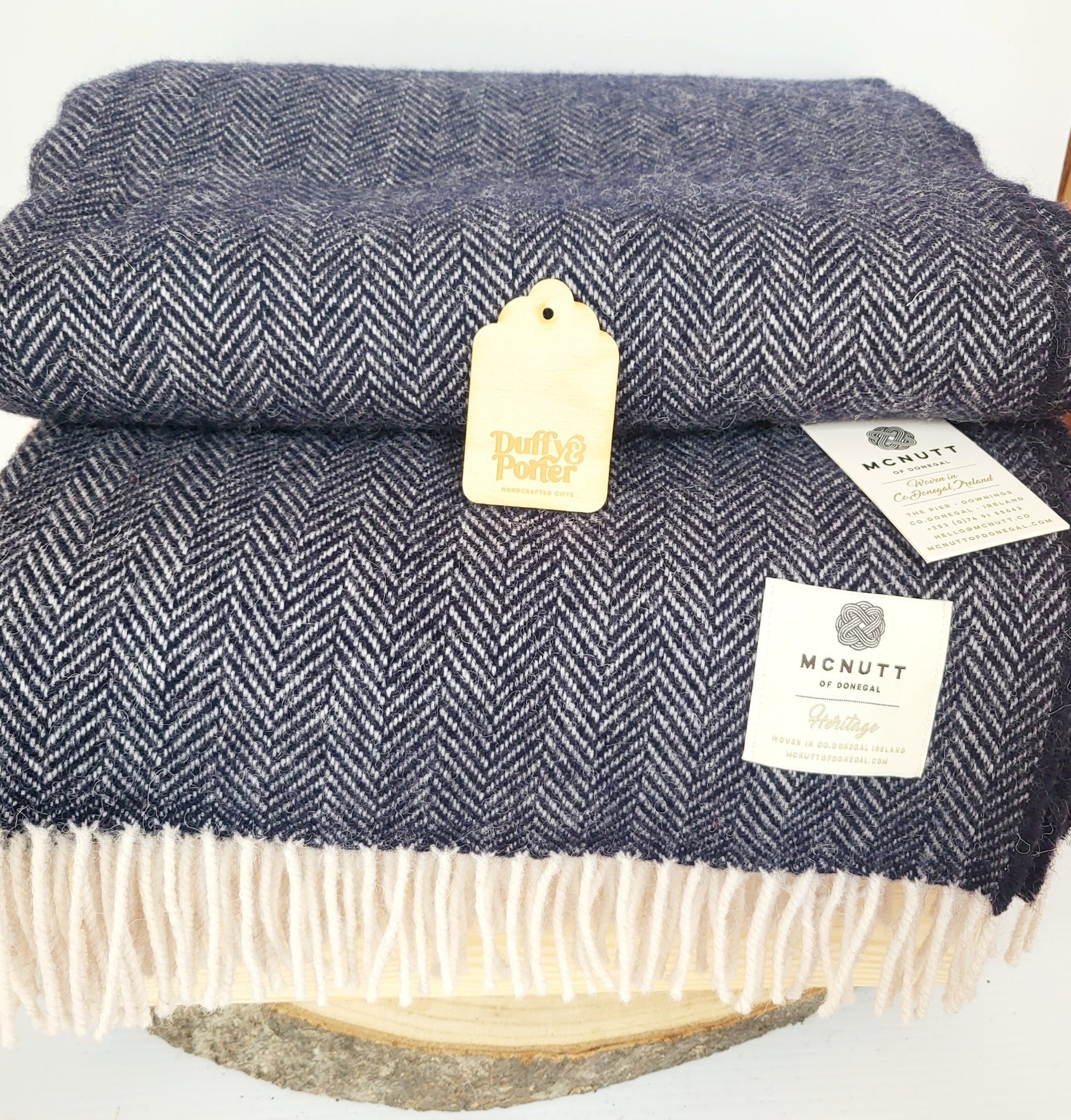 McNutt Heritage Midnight HB Throw