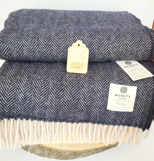 McNutt Heritage Midnight HB Throw