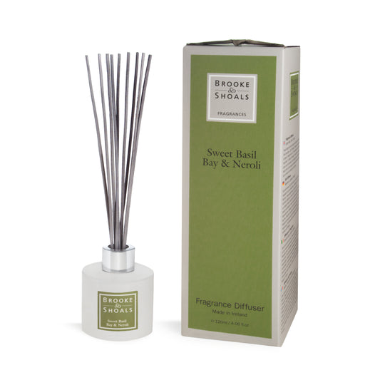 B+S Reed Diffuser - Sweet Basil Bay & Neroli