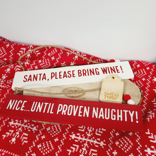Humorous Christmas Signs