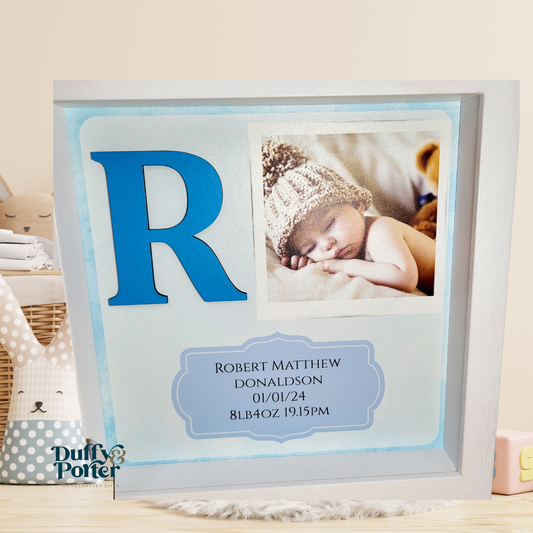 Baby Frame Blue Beauty