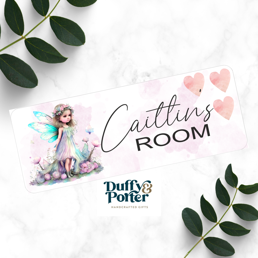 Fairy Themed Door Plaque