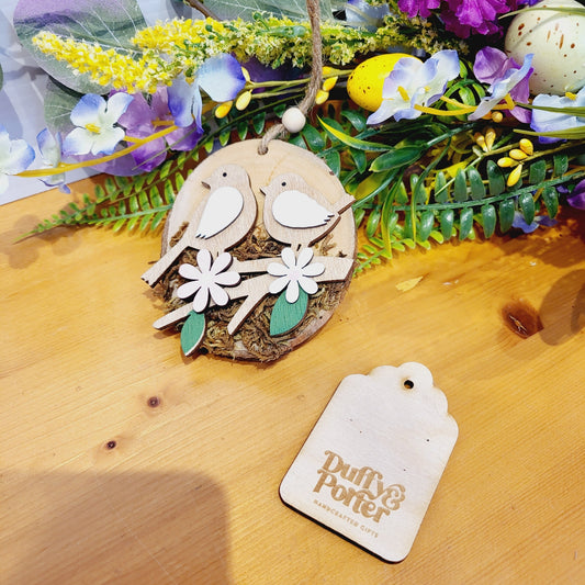 Hanging decoration birds