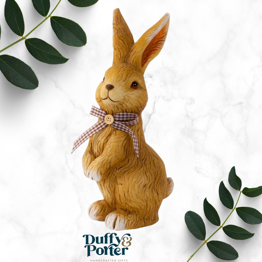 Standing ceramic rabbit