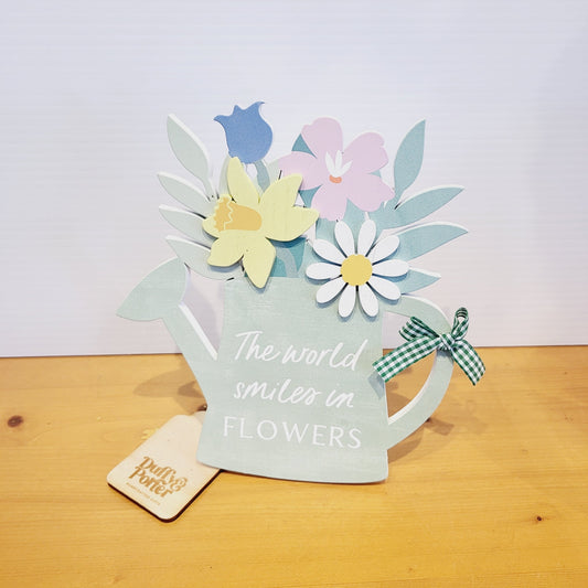 Standing flowers - the world smiles in flowers