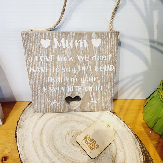 Mums Funny - favourite child