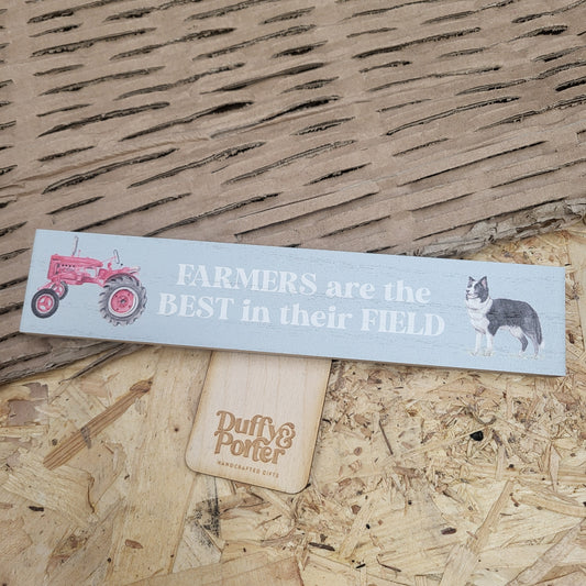 Mini Plaque Farmers are the best in their field