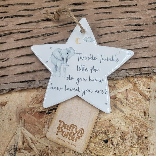 Twinkle twinkle little star Ceramic Star
