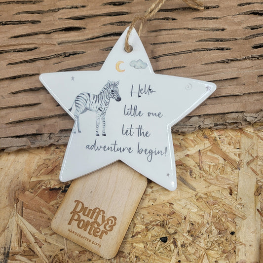Hello little one Ceramic Star