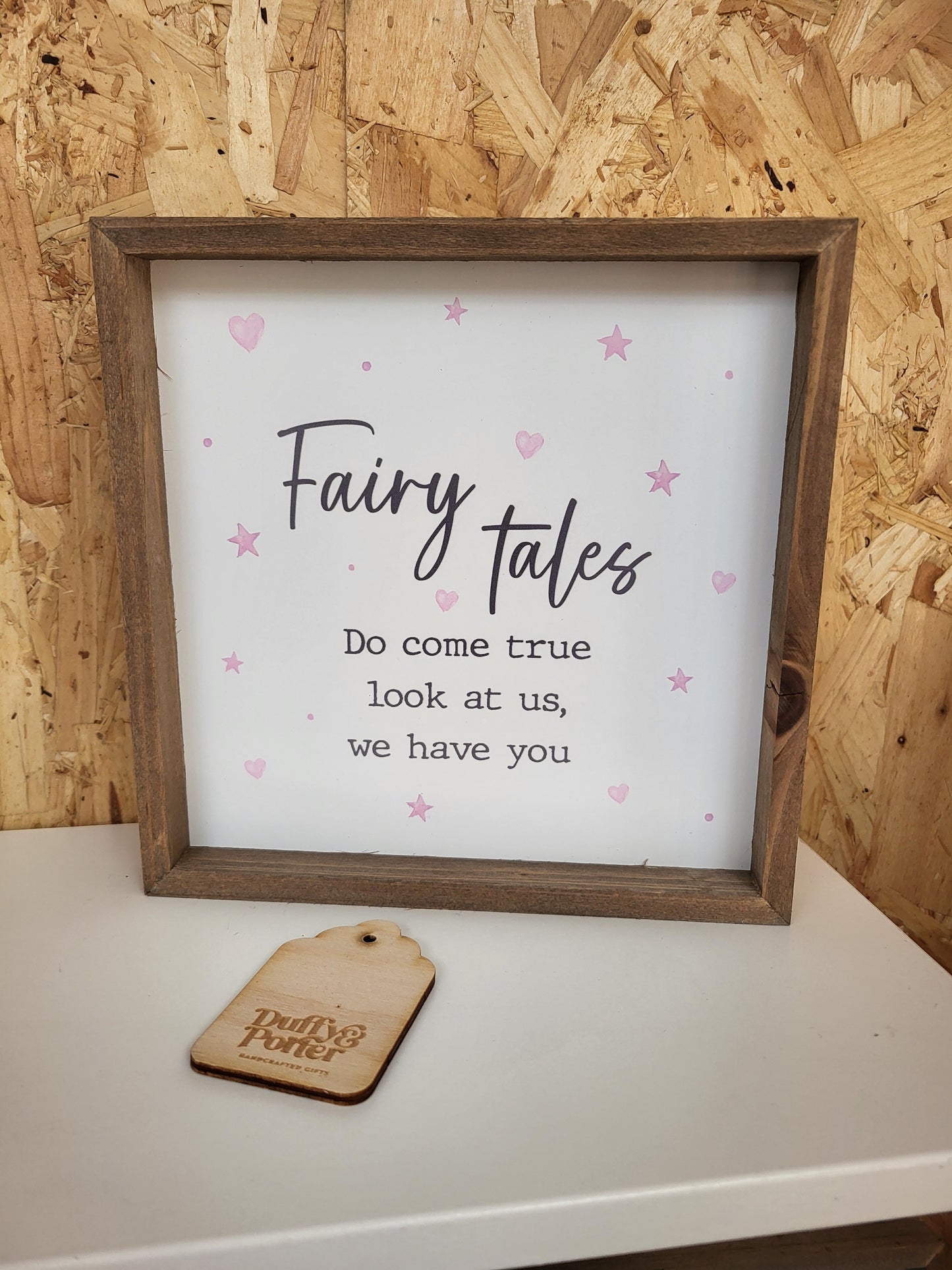 Baby Pink Frame Fairy Tales
