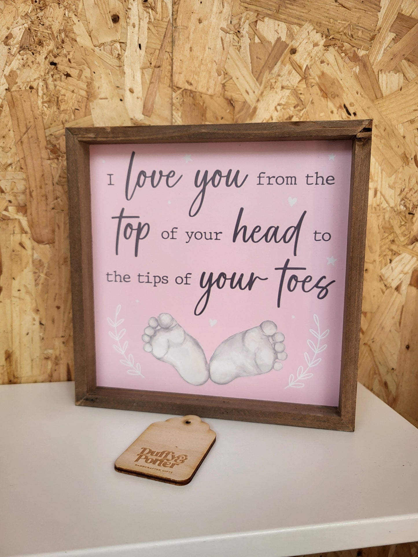 Baby Pink Frame head to toe