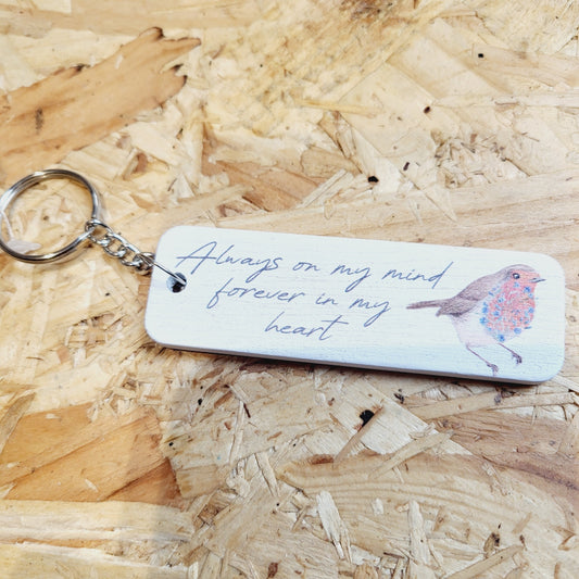 Keyring Robin..forever in my heart