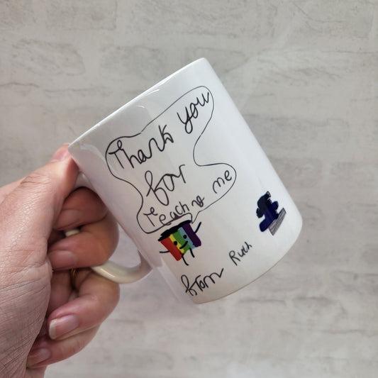 "Designed by them"  Ceramic Mug