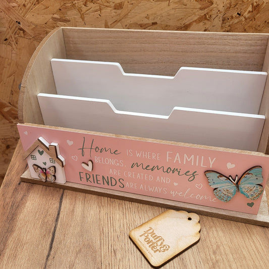 Home letter sorting box