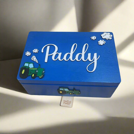 Keepsake Box Tractor