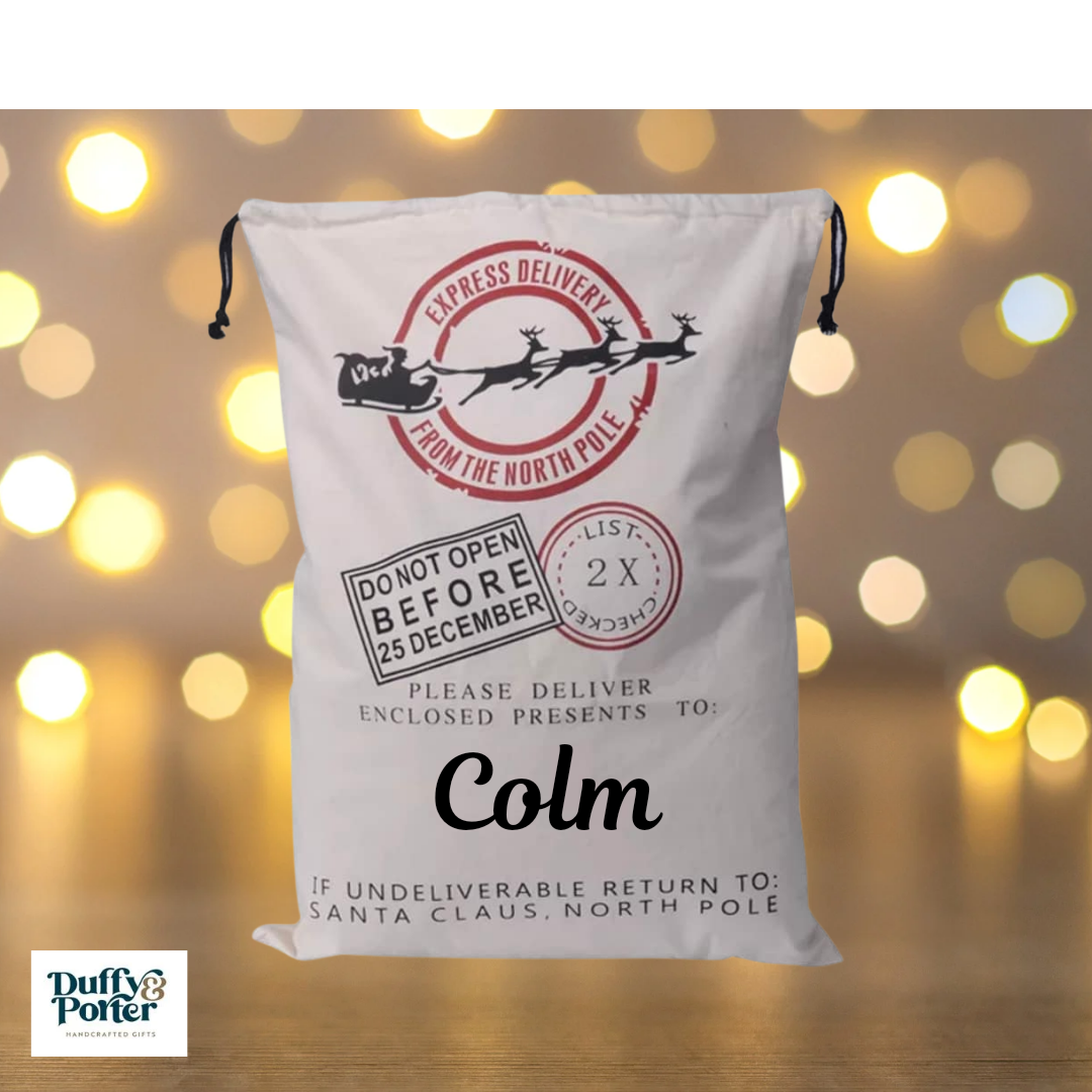 Personalised Santa Sack 70x50cm
