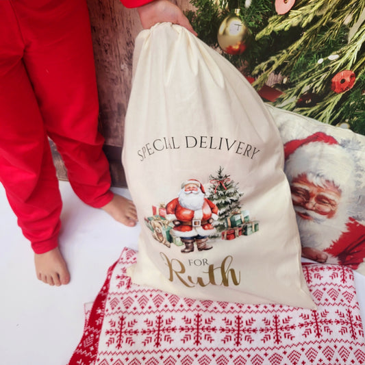 Personalised Christmas Santa Sack *Exclusive*