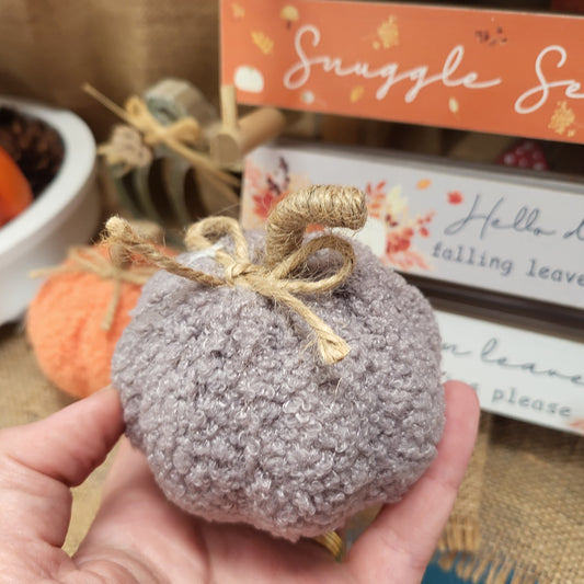 Autumn Pumpkin Grey