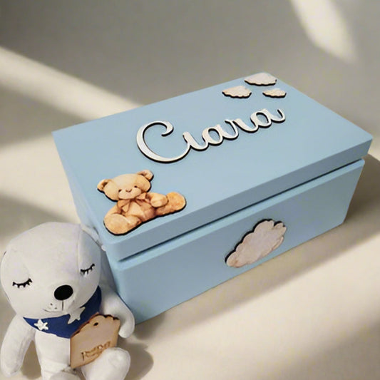 Keepsake Box Patrick Teddy