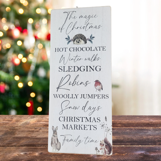 Christmas moments sign